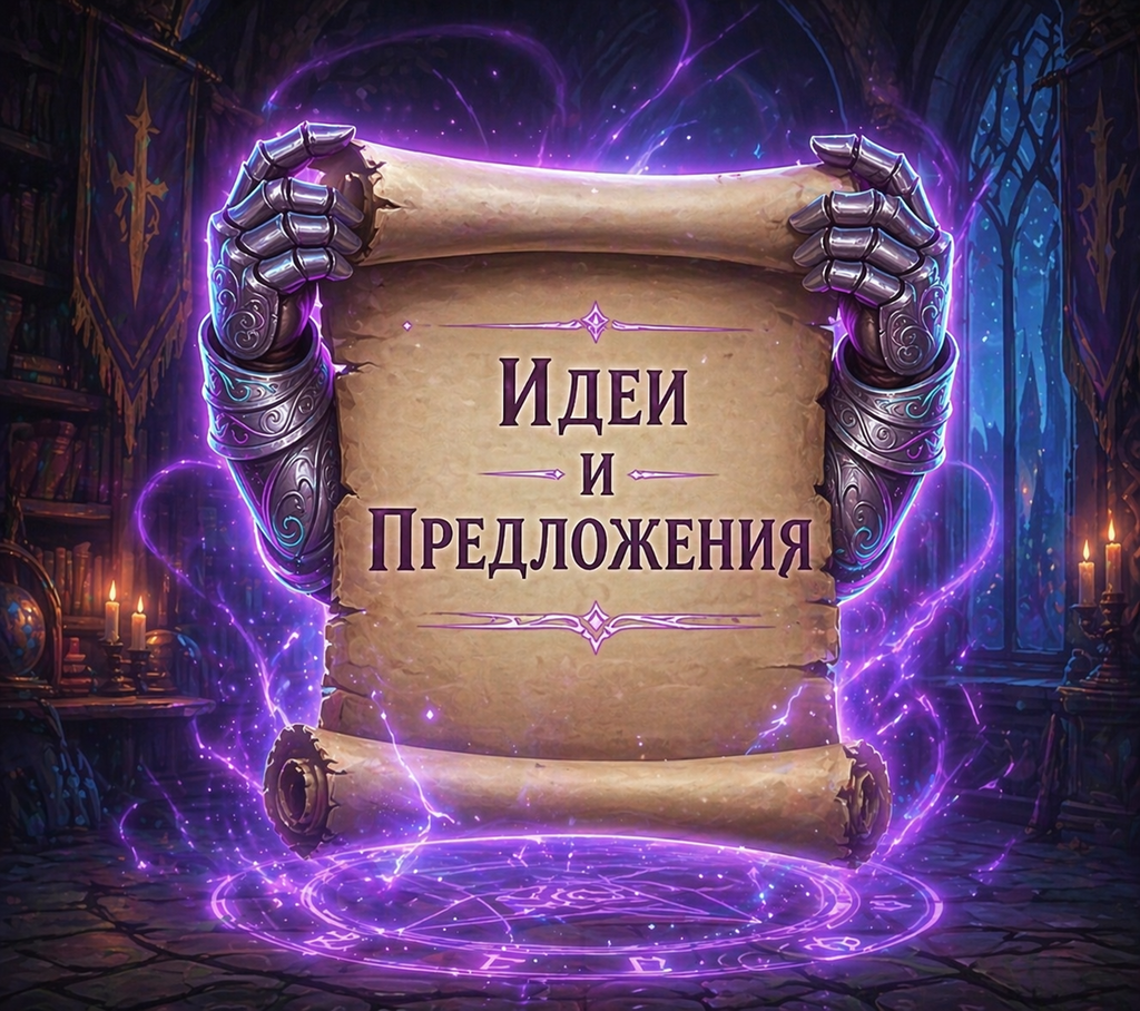✦ Идеи и предложения ✦